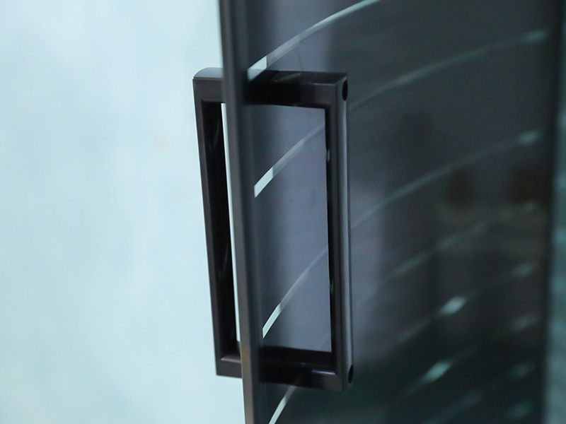 SE قاب آلومینیومی مشکی حمام شیشه ای کشویی SE قاب آلومینیومی مشکی حمام شیشه ای کشویی