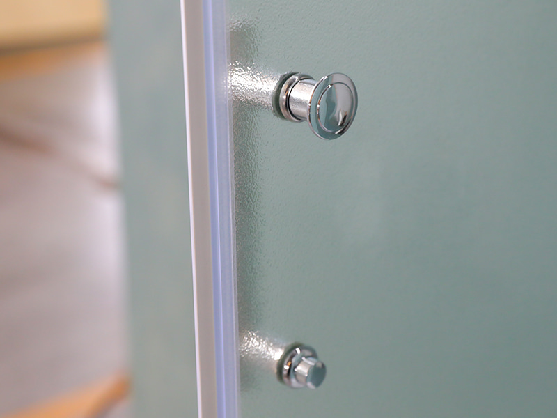 کابین دوش کشویی RE، شیشه مات، پروفیل آلومینیومی کروم، دستگیره دو سوراخ، با سینی کابین دوش کشویی RE، شیشه مات، پروفیل آلومینیومی کروم، دستگیره دو سوراخ، با سینی