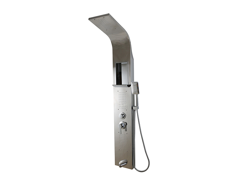 پانل دوش استیل ضد زنگ EC-1011 با 2 جت بزرگ