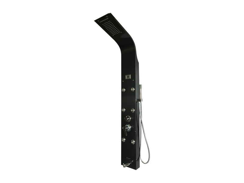 پانل دوش استیل ضد زنگ EC-1021 با 1 خروجی و دهانه