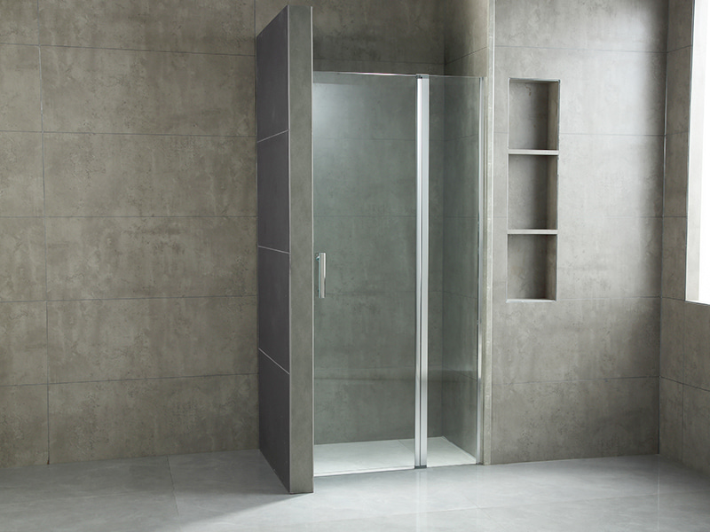 محفظه دوش بازشو به شکل L شکل Pivot Polished